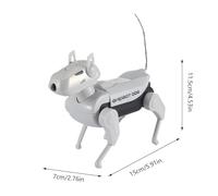 Electric Robot Dog - Remote Control Pet, 10inch Walking Dog with Lights, Robot Toy with Dancing Function, Kids Toy Rechargeable Battery, Boys Girls Birthday Gift Use