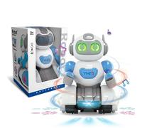 Electric Robot Universal Light Music Singing and Dancing Robot Rotating Hyun Dance Model for Kids Toys