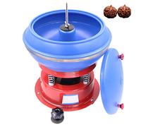 Electric Rock Tumbler 3.5l Jewelry Vibration Polishing Machine Strong Load Capacity Low Noise High-Efficiency Motor for Metal Gems Jade Amber and Auto Parts Grinding and Finishing B