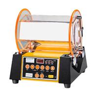 Electric Rock Tumbler Jewelry Polisher with Digital Display, Adjustable Speed and Time, Ideal for Polishing Gold Silver and Jade