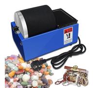 Electric Rock Tumbler Kit, Rotary Polisher for Natural Stones & Metal, DIY Jewelry Making & Lapidary Hobby