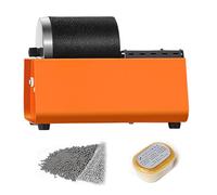 Electric Rock Tumbler Kit with Adjustable Speed, Professional Single Barrel Polisher for Jewelry, Jade, Metal, and Sea Glass