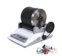 Electric Rock Tumbler Kit with Timer and Detachable Polisher for DIY Stone Polishing and Gemstone Refinement