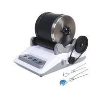 Electric Rock Tumbler Kit with Timer, Professional Gem Polishing Machine Includes Detachable Grinder and Grits Accessories