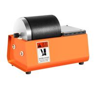 Electric Rock Tumbler Machine, Polishing Kit with Adjustable Speed, Uniform Vibration, Low Noise for Polishing Crystals, Stones, Glass, Metals
