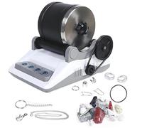 Electric Rock Tumbler Machine, with Digital Timer, 450g capacity drum with 4-Day Time for DIY Stone Polishing in Hobby and Projects