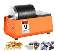 Electric Rock Tumbler Polisher,16w Rotary with Adjustable Speed,Low Noise,2.5kg Capacity for DIY Crafts,Jewels,Stones,Glass,Metals