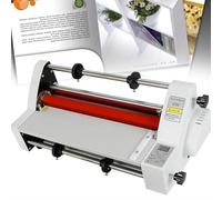 Electric Roll Laminator with Digital Temperature Control for Hot and Cold Lamination in Schools, Offices, and Commercial Use