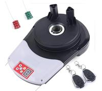 Electric Roll Up Garage Door Opener, Remote Control Automatic Roller Door Motor, Easy Installation for Garages, Warehouses, Barns