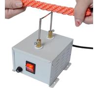 Electric Rope Cutter Bench Mount Cutting Tool Kit with Max 5cm Cut Width, 550℃ Fast Heating, Safe Stable, for Weaving Fabric Ribbons