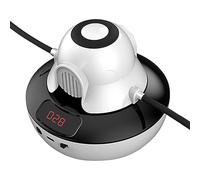 Electric Rope Skipping Machine, Smart Jump With LED Display Counter And Remote Control, 1-10 Speed Level Adjustment And Rechargeable, For Family, Office, Gym, Indoor, Outdoor(White)