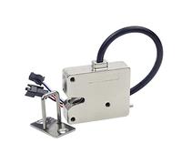 Electric Rotary Latch, Electromagnetic Electric Control Cabinet Drawer Lockers Lock Latch DC 12V Zinc Alloy Mini Electric Bolt Lock for Cabinet Small Cabinet Lock Solenoid Door Lock