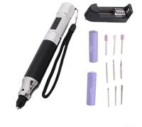 Electric Rotary Tool 3.7V with 9 Bits Kit(1set) | Wireless 3.7V for power, ergonomic grip, precise control, reduces hand strain, for ideal for detailed work