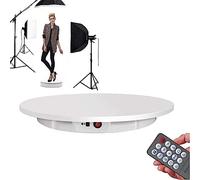 Electric Rotating Turntable Display Stand with Remote Control, High Capacity Automatic Revolving Platform for 360 Degree Product Showcase