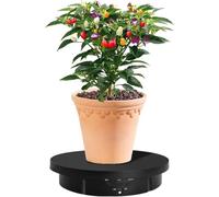Electric Rotating Turntable for Photography, Motorized Rotating Display Stand with LED Light, 8Kg Load Rotating And Three Speed Adjustment/2 Power Supply Method for Photography Display