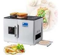 Electric Roti Maker, Automatic Flatbreads Making Machine - One Key to Make 8 Pcs at a time for Flour Tortilla, Pancake, and more
