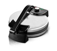 Electric Roti Maker, Automatic Tortilla Machine, Nonstick Double Sided Press with Even Heating for Pancakes, Pizza, Egg Rolls - Ideal for Family Meals