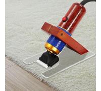 Electric Rug Trimming Tool, Carpet Trimmer for Tufting with Shearing Guide and 2 Blades, 6 Different Speeds Adjustable and Max 6000 RPM, High Efficiency for DIY, Beginners & Artists