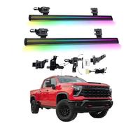 Electric Running Boards Compatible for Chevry Silverado 2024-2025 with Light, SUV, Off-Road & Pickup Trucks - Retractable Truck Steps & Nerf Bars