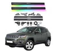 Electric Running Boards Compatible for Jeep Compass 2017-2023 with Light, SUV, Off-Road & Pickup Trucks - Retractable Truck Steps & Nerf Bars(Dual-beam)