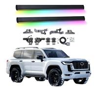 Electric Running Boards Compatible for Prado LC250 2024-2025 with Light, SUV, Off-Road & Pickup Trucks - Retractable Truck Steps & Nerf Bars