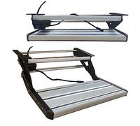 Electric RV Entry Step, Folding 1 Step Aluminum Camper Step, 12V Automatic Stair, Easy Installation for Travel Trailers