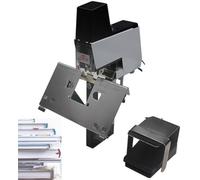 Electric Saddle Stapler, 106 Auto Rapid Binder Machine. Adjustable Thickness 100mm, Pedal Operated. Perfect for Office Bookbinding & Reports. 2-30 Sheets Capacity. Silent Heavy Duty Performance.