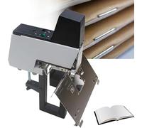 Electric Saddle Stapler, Automatic Rapid Binder Machine with Foot Switch, Adjustable Intensity 1-9 Levels, Thickness up to 100mm, Ideal for Office and Heavy Book Binding