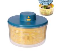 Electric Salad Spinner, Automatic 3L Lettuce Spinner Dryer, Large Capacity Salad Vegetable Dryer, Salad Spinner Lettuce Washer, Lettuce Spinner Dehydrator For Fruit Vegetables, USB Rechargeable