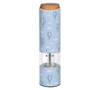 Electric Salt and Pepper Grinde Anime Air Balloon Pastel Blue