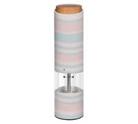 Electric Salt and Pepper Grinde Baby Blue Pink Stripes