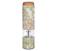 Electric Salt and Pepper Grinde Pink Blue Floral William Morris Pattern