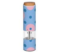 Electric Salt and Pepper Grinde Polka Dot Blue Pink