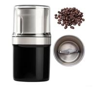 Electric Salt And Pepper Grinder, With A Large Removable Stainless Steel Cup For Grinding Coffee Beans And Spices In The Kitchen(2)