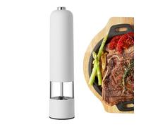 Electric Salt Mill, Electric Pepper Grinder | Adjustable Coarseness Pepper Grinder | Automatic Salt and Pepper Shakers, Kitchen Gadgets for Grinding Grains, Granules