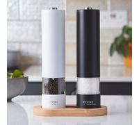 Electric Salt & Pepper Mill Set Automatic Grinder 11 Colours Cooks Professional