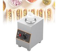 Electric Sauce Heater, Cheese Dispenser & Chocolate Melting Oven with Temperature Control 30-85°C, 650ml Capacity for Caramel, Curry, and Butter Sauces