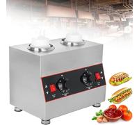 Electric Sauce Warmers for Ketchup, Chocolate, Cheese - Temperature Range 30-85°C, Durable Stainless Steel, Perfect for Catering and Home Use, 9 Packs