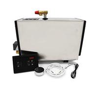 Electric Sauna Heater, Commercial Self-Draining Steam Generator Shower System Multi-Functional Large Capacity 15KW Electrical Sauna Wet(21kw)