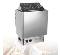 Electric Sauna Heater, Stainless Steel Sauna Stove with Built-in Controls, 3h Timer & Adjustable Temperature for Steam Baths
