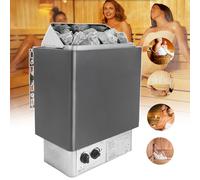 Electric Sauna Heaters, Stainless Steel Heating Stove with Timer & Temperature Control for Home, Hotel, Spa Steam Room