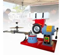 Electric Saw Blade Sharpener, 2850rpm Motor for Carbide Saw Blades, Rotary Angle Grinding Machine with Multiple Arbors, 250w