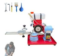 Electric Saw Blade Sharpening Machine, 370W Circular Saw Blade Sharpener with Precise Scale, 2850 RPM Rotary Angle Water Injection Grinder for Wood, Plastic, Soft Metal