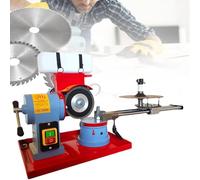 Electric Saw Blade Sharpening Machine, Dry Wet Grinder Machine Circular Saw Blade Sharpener, Angle Mill Grinder with Ring Holder, for Wood