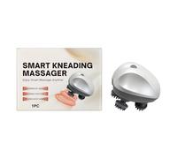 Electric Scalp Massager - Deep Tissue Relief Automatic Head Scraper Silent Motor Hair Stimulator Machine ABS Silicone Body Relaxation Machine