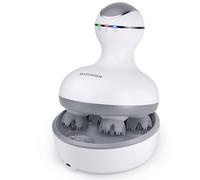 Electric Scalp Massager, Handy Head Massager Scalp Massager with 8 Massage Heads, for Stimulating Hair Growth, Waterproof Charging