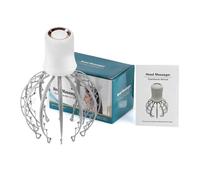 Electric Scalp Massager - Head Massager | Cordless Portable Head Scraper, Vibrating Scalp Massagers, Hair Growth Stimulator