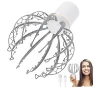 Electric Scalp Massager Octopus Shaped Scalp Massager with 12 Detachable Claws 500mAh 3 Mode Massage Tool with Handle Compact Head for Stress/Headache Relief & More Electric