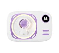 Electric Schermer USB Rechargeable Heater, Portable Reusable Power Bank, Compact Heating Device with Built-in Light | Winter Weather for Traveling