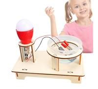 Electric Science Toy - Assembly Circuit Kit, Learning Experiment | Interactive Generator Parts With STEM Features for Kids Development, Fun Educational Activity for Boys Girls Holiday Presents